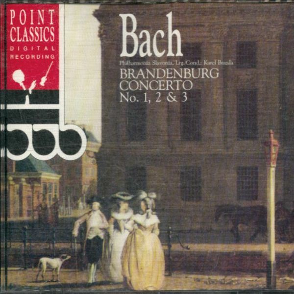 Livrenpoche : Bach : Brandenburg concerto 1, 2 & 3 - Philharmonia Slavonia - CD