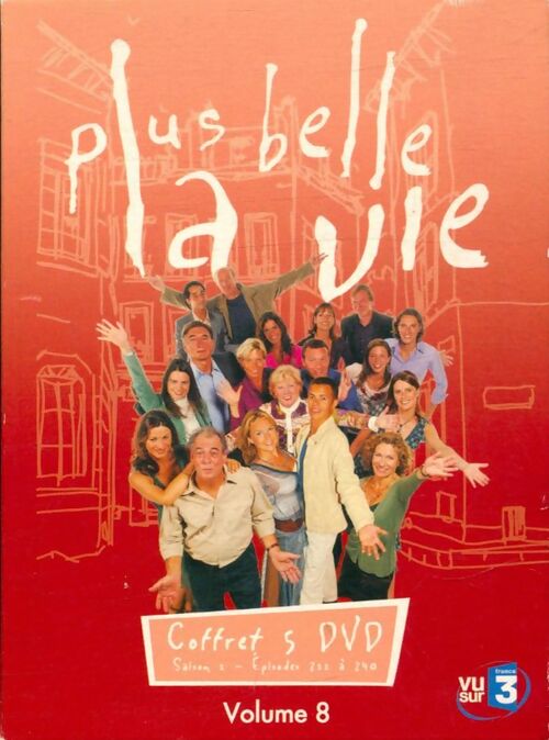 Plus Belle la Vie-Volume 8 - Michel Hassan - Charlie Beletteau - DVD