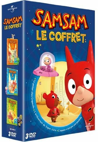 Livrenpoche : SamSam-Coffret-Le goûter chez Crapouille + L'enlèvement de Super Julie + l'espace n'est Pas Une Poubelle - Clément Révérend, Tanguy de Kermel - DVD