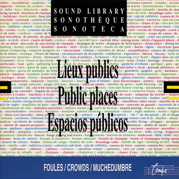 Livrenpoche : Sonothèque - Lieux Publics - Jean-Paul Bataille - CD