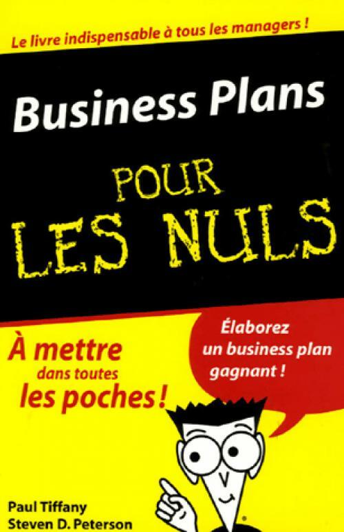 Livrenpoche : Business plan - Paul Tiffany, Steven D. Peterson - Livre