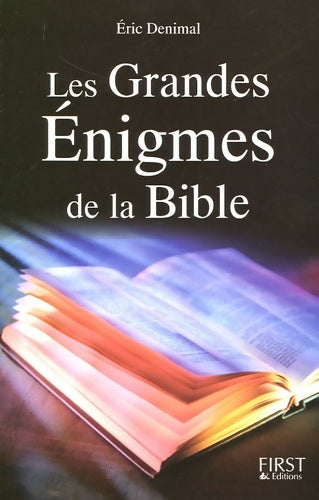 Livrenpoche : Les grandes enigmes de la bible - Eric Denimal - Livre