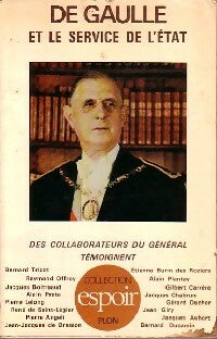 Livrenpoche : De Gaulle et le service de l'Etat - Collectif - Livre