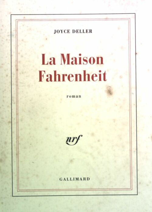 Livrenpoche : La Maison Fahrenheit - Joyce Deller - Livre