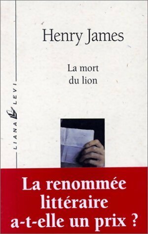 La mort du lion - Henry James -  Liana Levi GF - Livre