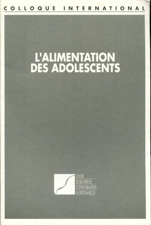 Livrenpoche : L'alimentation des adolescents - Collectif - Livre