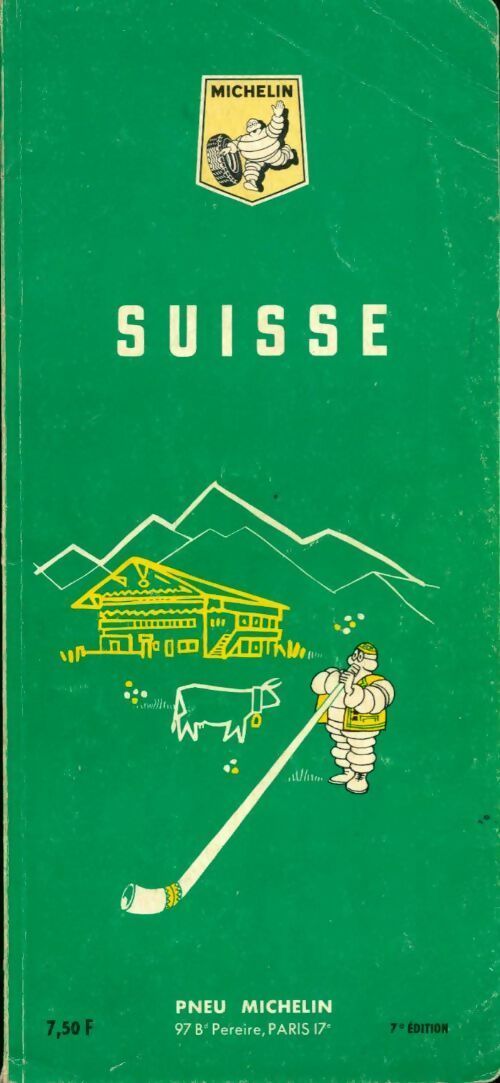 Livrenpoche : Guide Michelin Suisse 1964 - Collectif - Livre