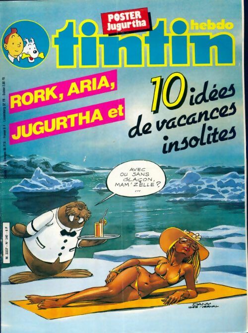 Livrenpoche : Tintin n°340 : 10 idées de vacances insolites - Collectif - Livre