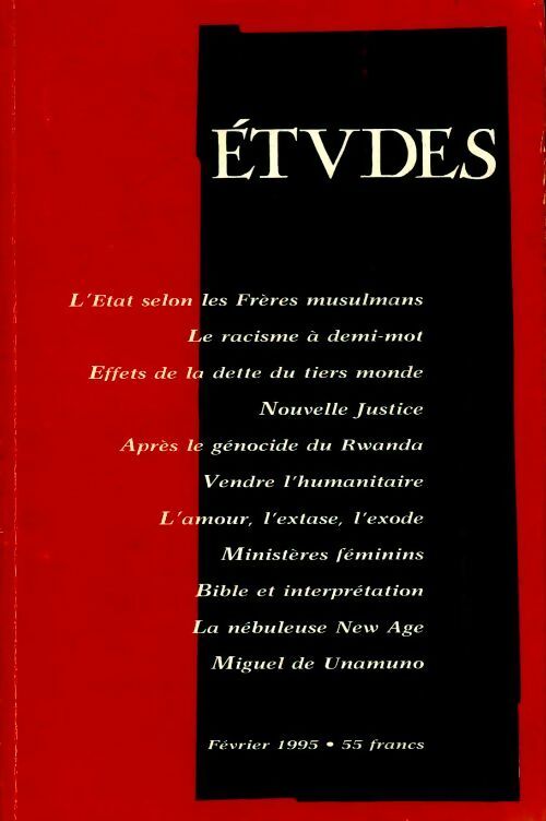 Livrenpoche : Etudes n°382-2 - Collectif - Livre