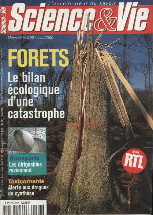 Livrenpoche : Science & vie n°992 : forêts, le bilan écologique d'une catastrophe - Collectif - Livre