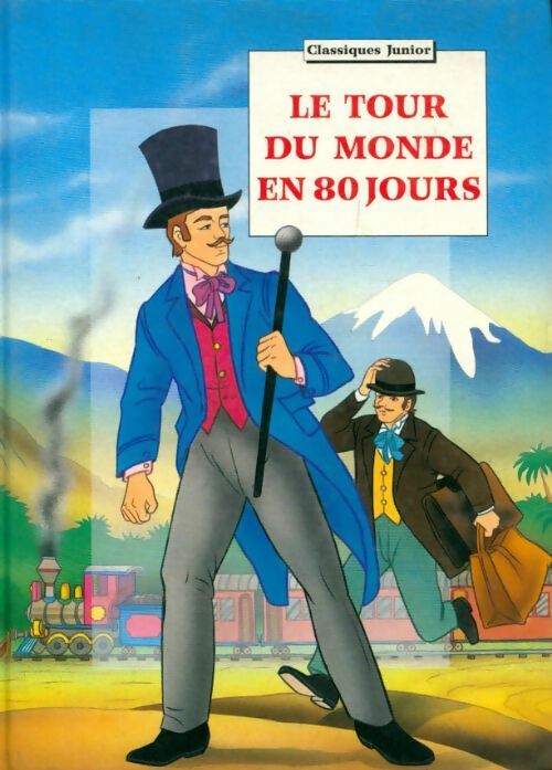 Le tour du monde en 80 jours - Jules Verne -  Classiques junior - Livre