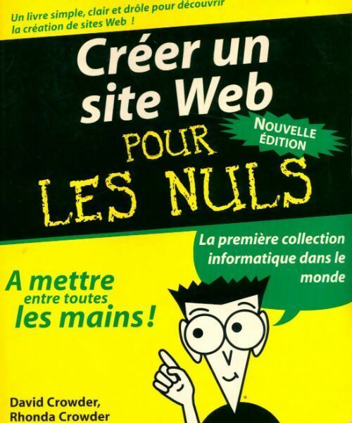 Livrenpoche : Créer un site web pour les nuls - David Crowder - Livre