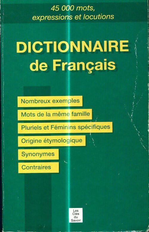 Livrenpoche : Dictionnaire de français - Inconnu - Livre