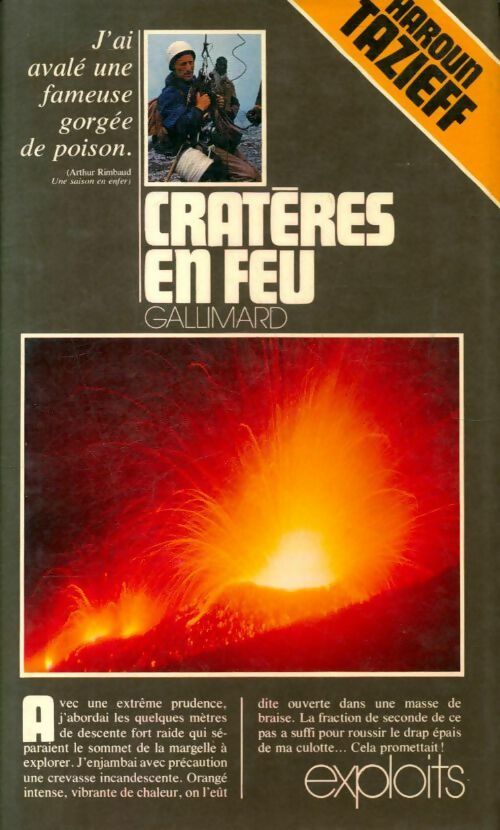 Livrenpoche : Cratères en feu - Haroun Tazieff - Livre