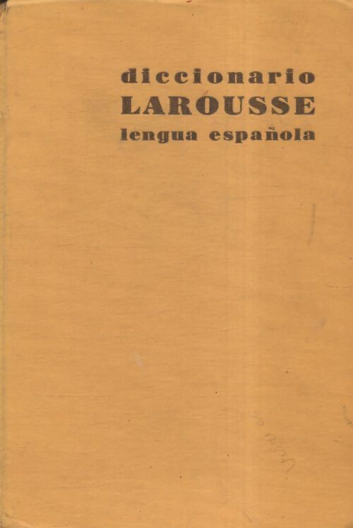 Livrenpoche : Diccionario de la lengua española - Claude Augé - Livre