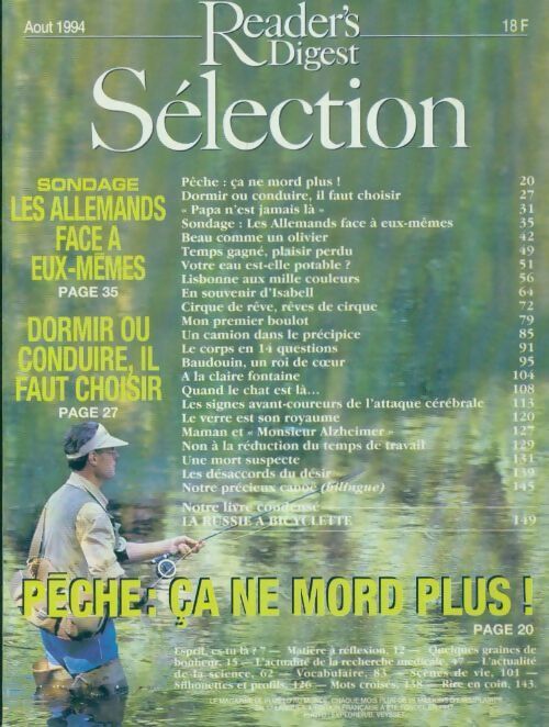 Reader's digest sélection n°570 - Collectif -  Reader's digest sélection - Livre