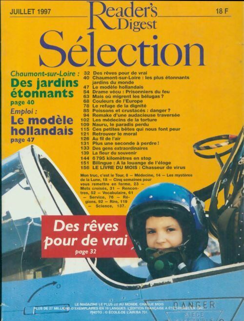 Livrenpoche : Reader's digest sélection juillet 1997 - Collectif - Livre