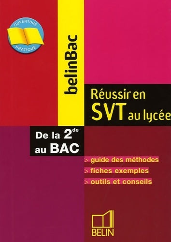 Livrenpoche : Réussir en SVT au lycée - Danièle Macaire - Livre