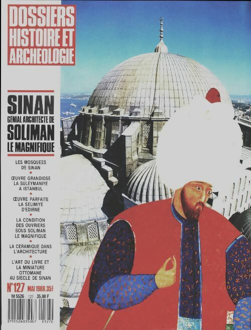 Livrenpoche : Les dossiers d'archéologie n°127 : Sinan - Collectif - Livre