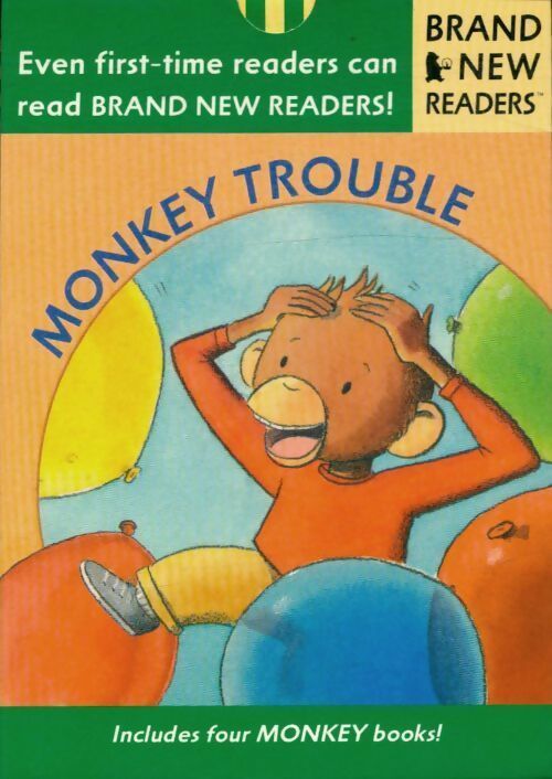 Monkey trouble - David Martin -  Brand new readers - Livre