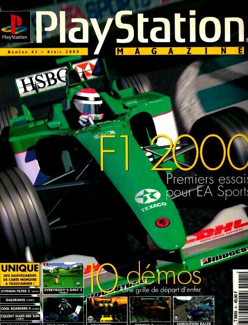 Playstation n°41 : F1 2000 - Collectif -  Playstation - Livre
