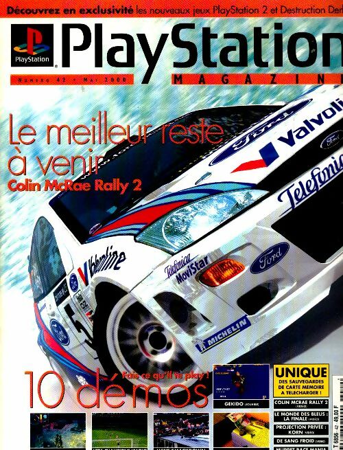 Playstation n°42 : Colin McRae Rally 2, le meilleur reste à venir - Collectif -  Playstation - Livre