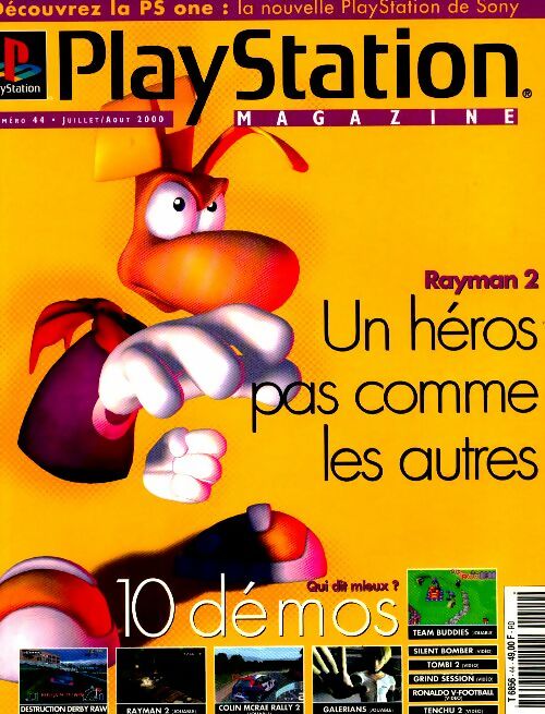 Playstation n°44 : Rayman 2 - Collectif -  Playstation - Livre