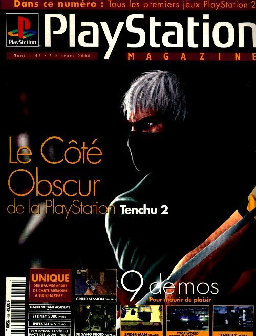 Playstation n°45 : Le côté obscur de la Playstation Tenchu 2 - Collectif -  Playstation - Livre