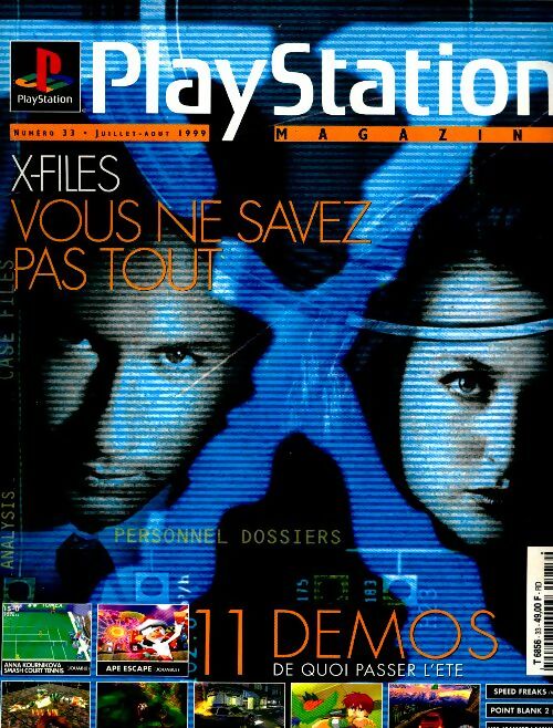 Playstation n°33 : X-Files, vous ne savez pas tout - Collectif -  Playstation - Livre
