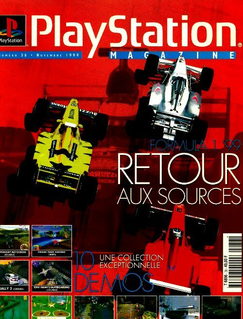 Playstation n°36 : Formula 1 '99 Retour aux sources - Collectif -  Playstation - Livre