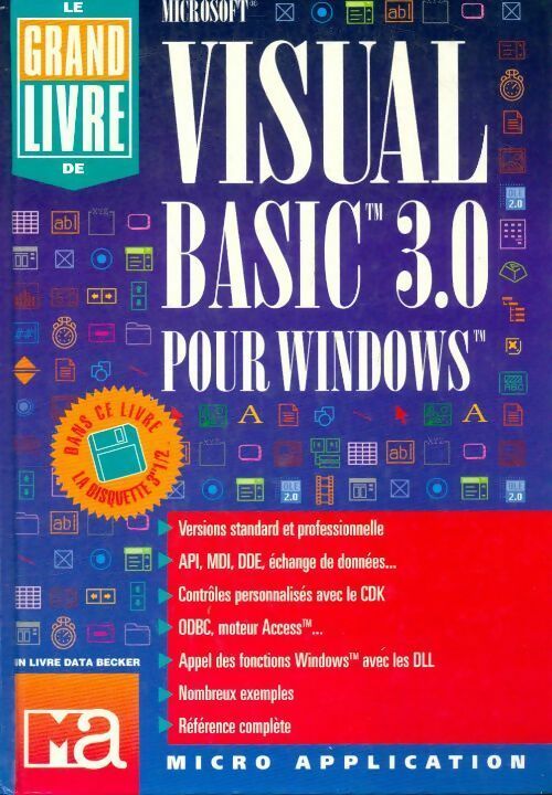 Livrenpoche : Visual basic 3. 0 pour windows - Micro Application - Livre