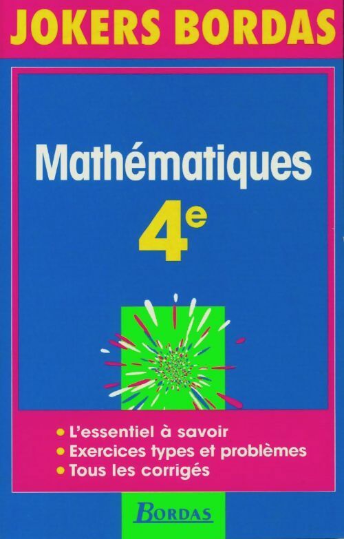 Livrenpoche : Mathématiques 4e - Simone Such - Livre