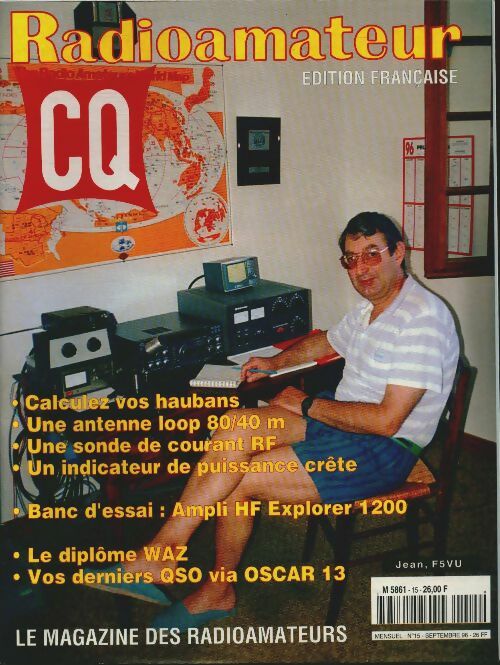 CQ Radioamateur n°15 : Calculez vos haubans - Collectif -  CQ Radioamateur - Livre