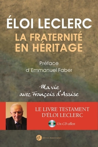 Livrenpoche : La fraternité en héritage - Eloi Leclerc - Livre