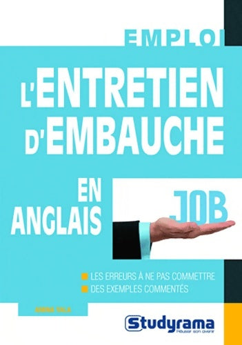 Livrenpoche : L'entretien d'embauche en anglais - Amina Yala - Livre