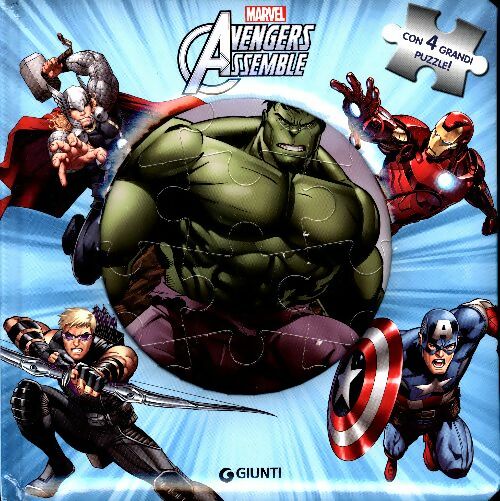 Avengers assemble - Collectif -  Libro puzzle - Livre