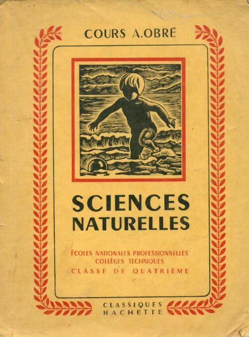 Sciences naturelles 4e - Jean Paniel -  Cours A. Obré - Livre