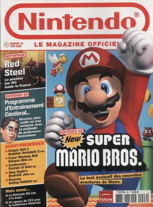 Nintendo n°46 : New Super Mario Bros - Collectif -  Nintendo - Livre