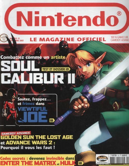Nintendo n°15 : Soul Calibur II - Collectif -  Nintendo - Livre