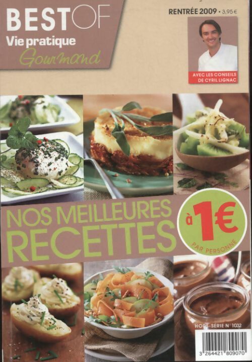 Hors série Best of Gourmand  n°1032 : Nos meilleures recettes à 1 euro - Collectif -  Gourmand hors série - Livre