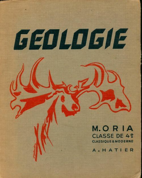 Géologie 4e - M. Oria -  Hatier GF - Livre
