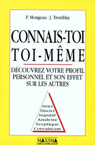 Livrenpoche : Connais-toi toi-même - Pierre Mongeau - Livre