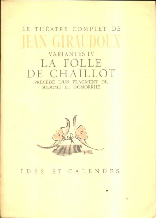 Livrenpoche : Variantes IV - Jean Giraudoux - Livre