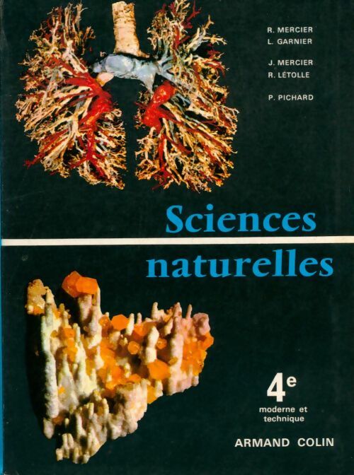 Sciences naturelles 4e - Collectif -  Armand Colin GF - Livre