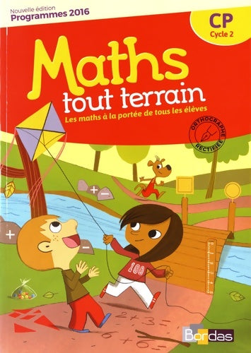 Maths tout terrain CP - Alfred Errera -  Maths tout terrain - Livre