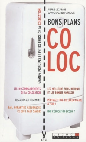 Livrenpoche : Bons plans coloc - Pierre Lecarme - Livre