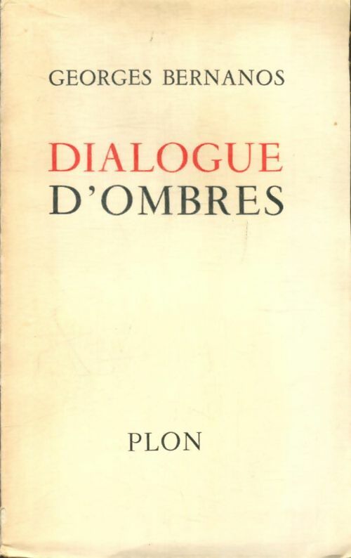 Livrenpoche : Dialogue d'ombres - Georges Bernanos - Livre