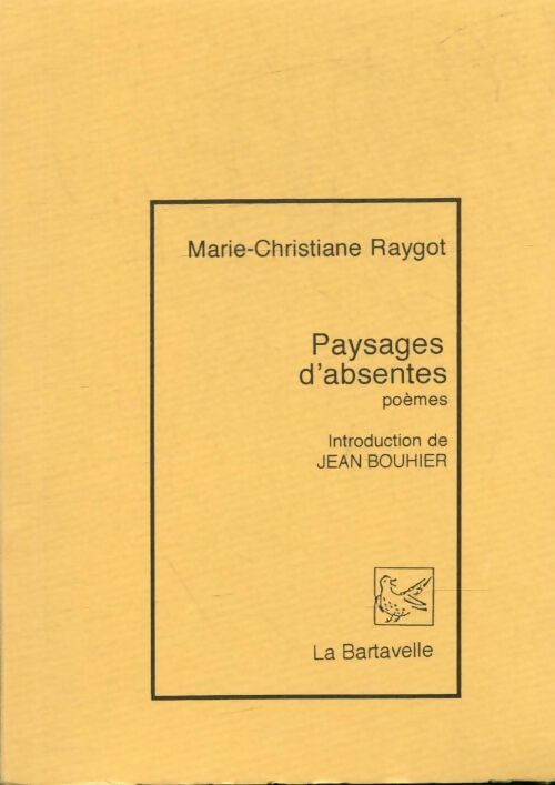 Livrenpoche : Paysages d'absentes - Marie-Christiane Raygot - Livre