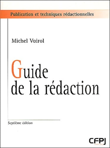 Livrenpoche : Guides cfpj - Michel Voirol - Livre