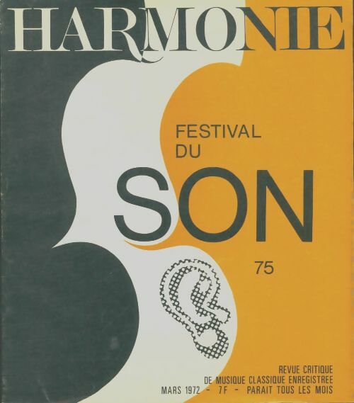 Harmonie n°75 : Festival du son - Collectif -  Harmonie - Livre